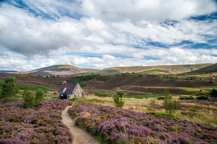 refuge lac vert ecosse