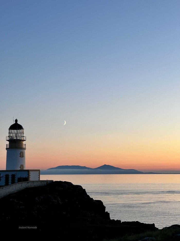 coucher de soleil nest point ecosse