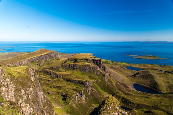 quiraing vue mer ecosse