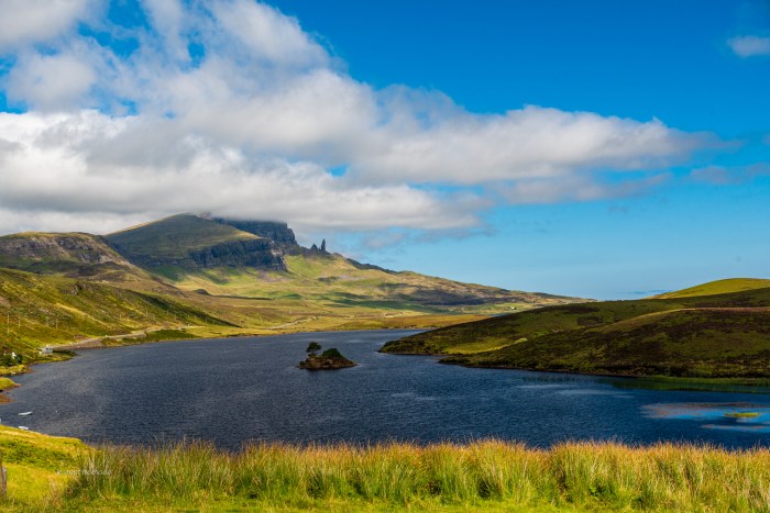 vue old man of storr ecosse
