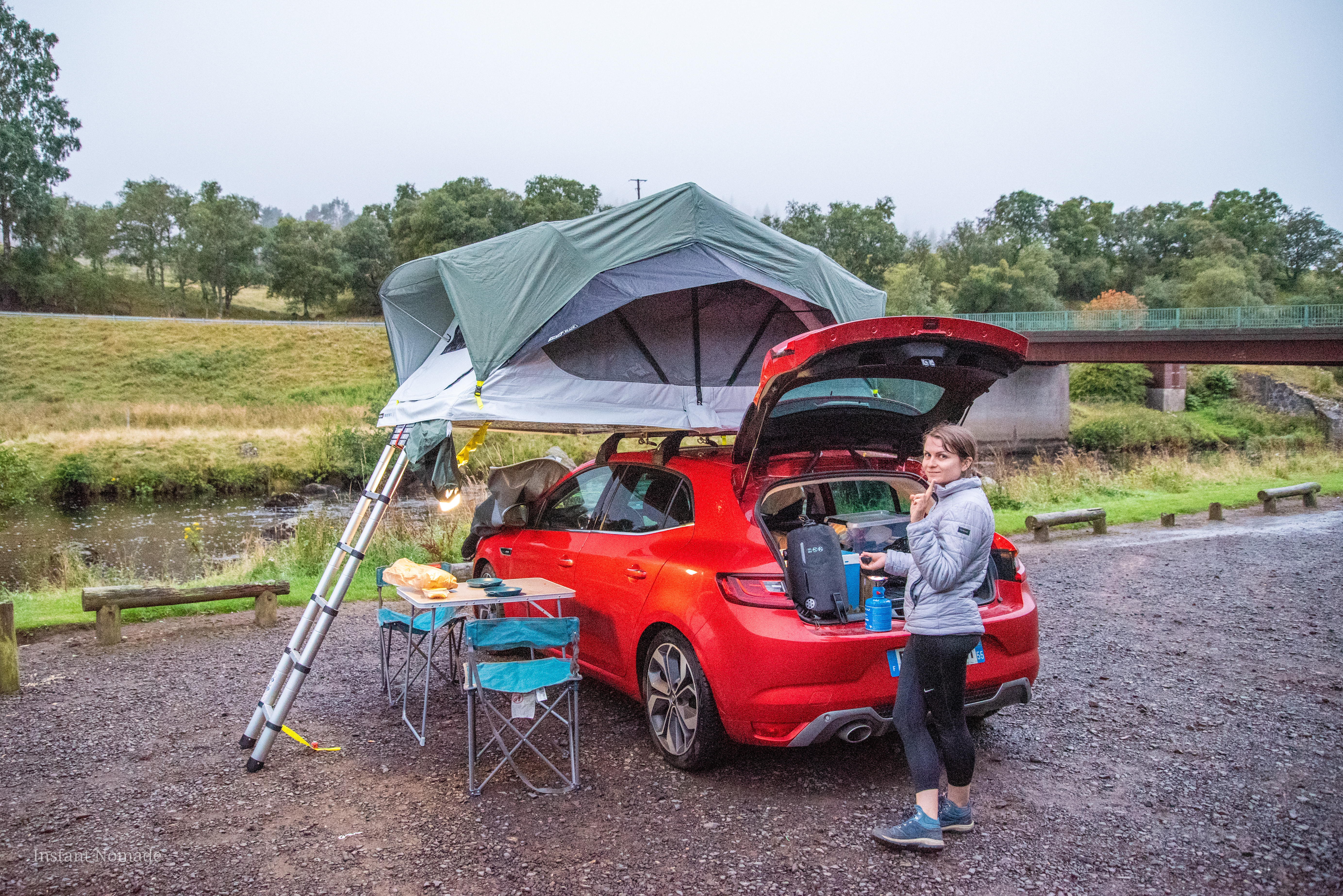  roadtrip tente de toit ecosse