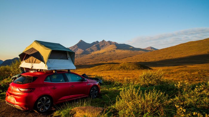 roadtrip tente de toit