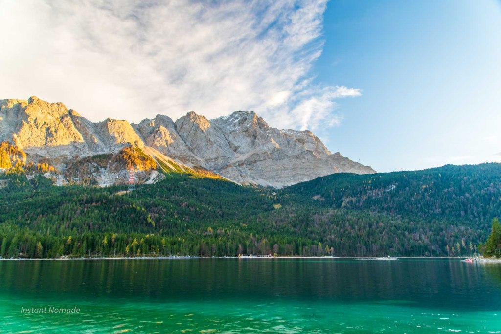 montagne lac eibsee baviere