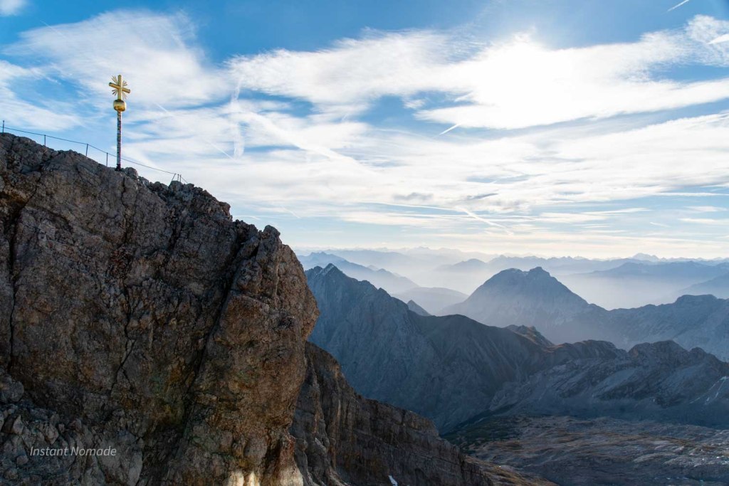 sommet zugspitze baviere