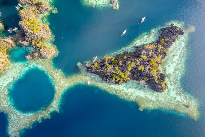 island hopping coron philippines