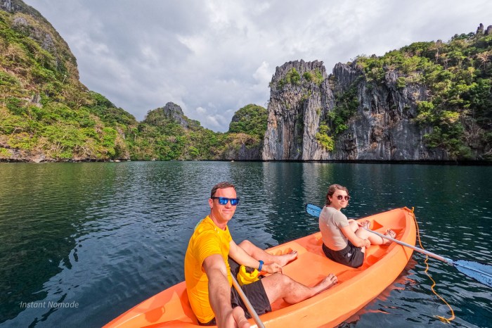 kayak big lagoon el nido