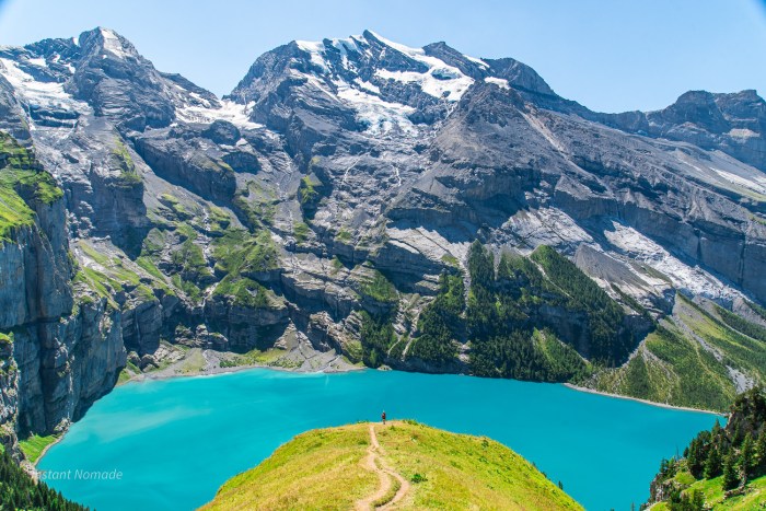 vue oeschinensee suisse