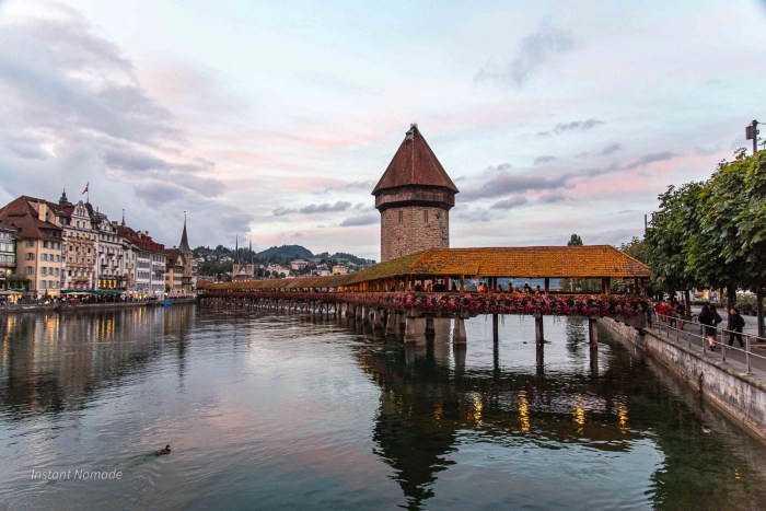 wasserturm lucerne suisse