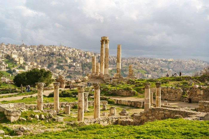 citadelle amman jordanie