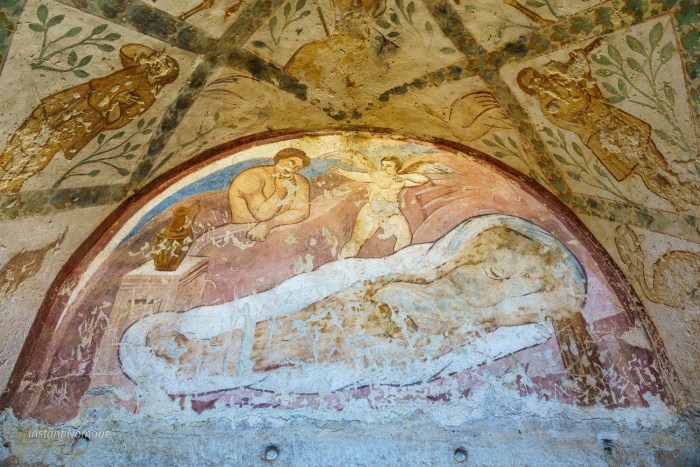 peinture chateau amra jordanie