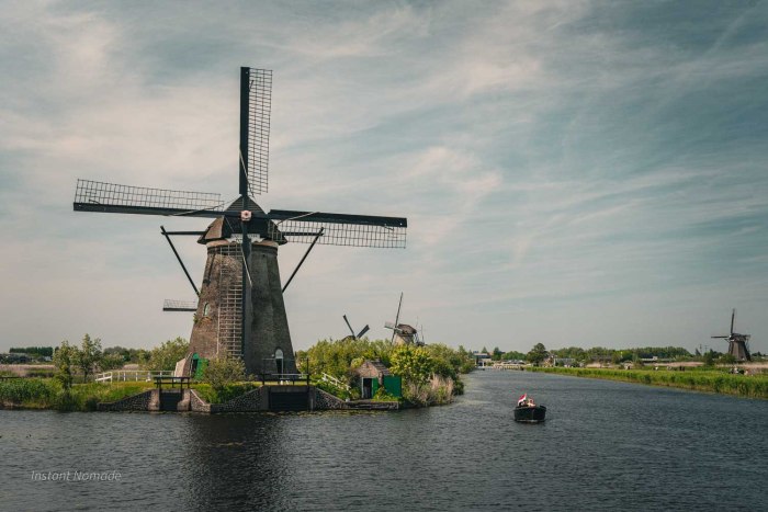 Kinderdijk pays bas
