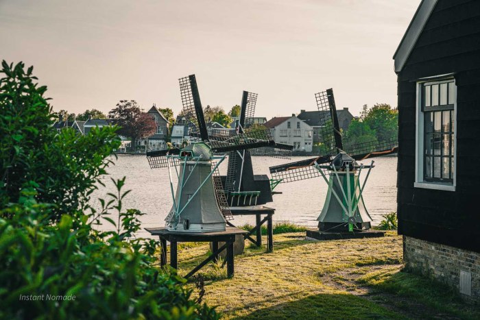 village moulins zaanse schans pays bas