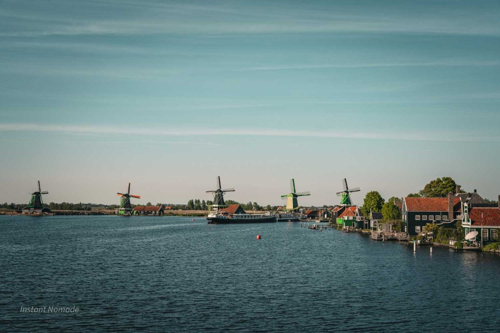 vue moulins zaanse schans