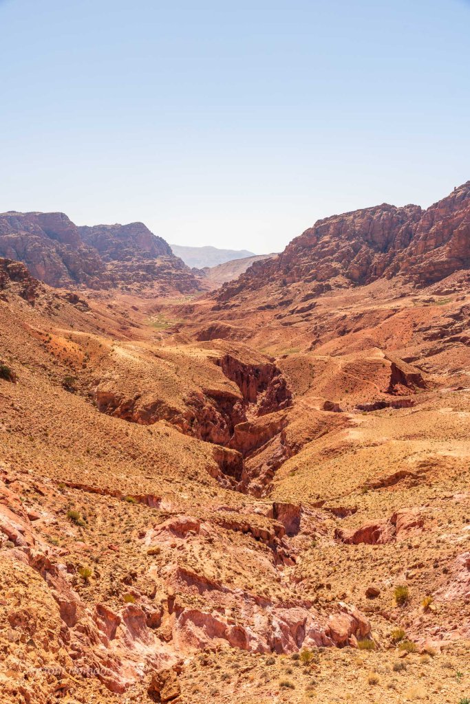randonnee wadi sabra petra jordanie