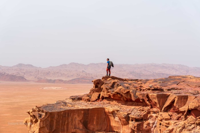 point de vue wadi rum jordanie