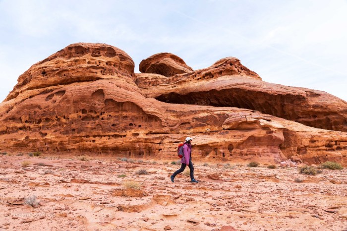 randonnee wadi rum jordanie