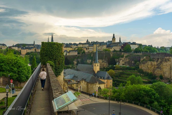 La vieille ville et les fortifications de la Ville de Luxembourg