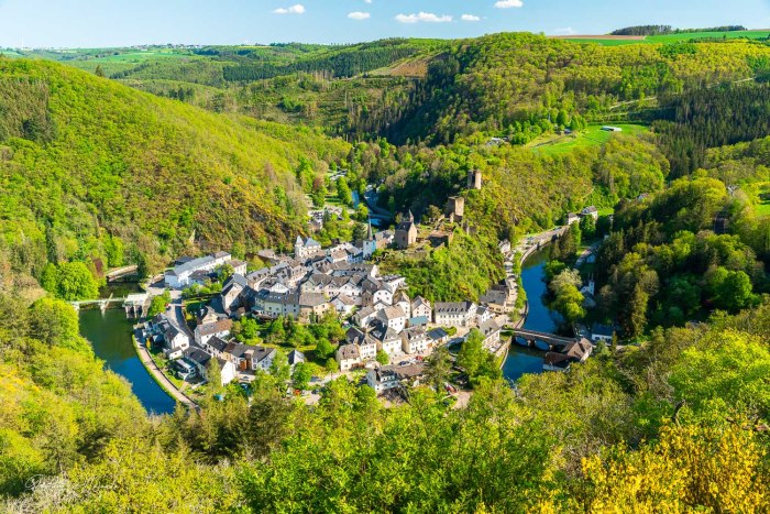 luxembourg vue sur esch sur sure