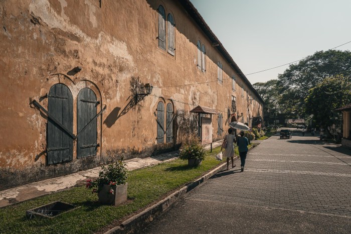 ville fortifiee galle sri lanka