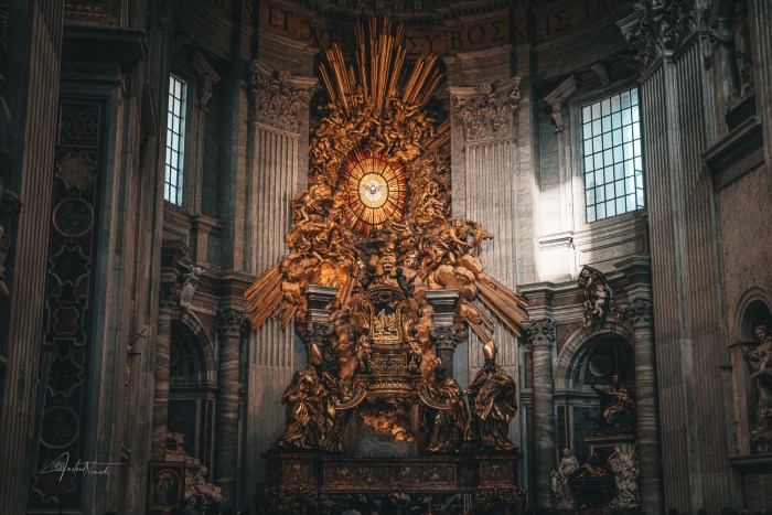 autel basilique saint pierre rome