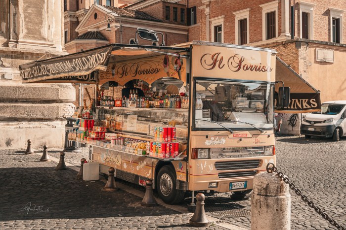 camion glace rome
