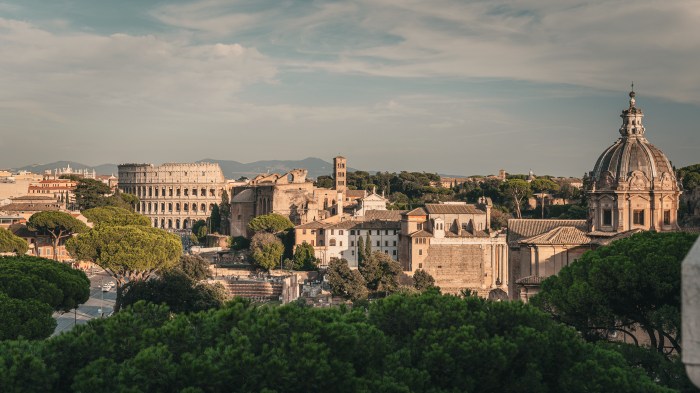 vue colisee rome