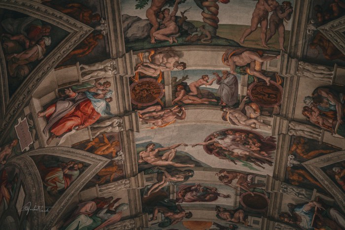 fresque chapelle sixtine