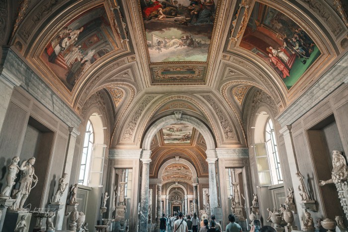 fresques musees vatican