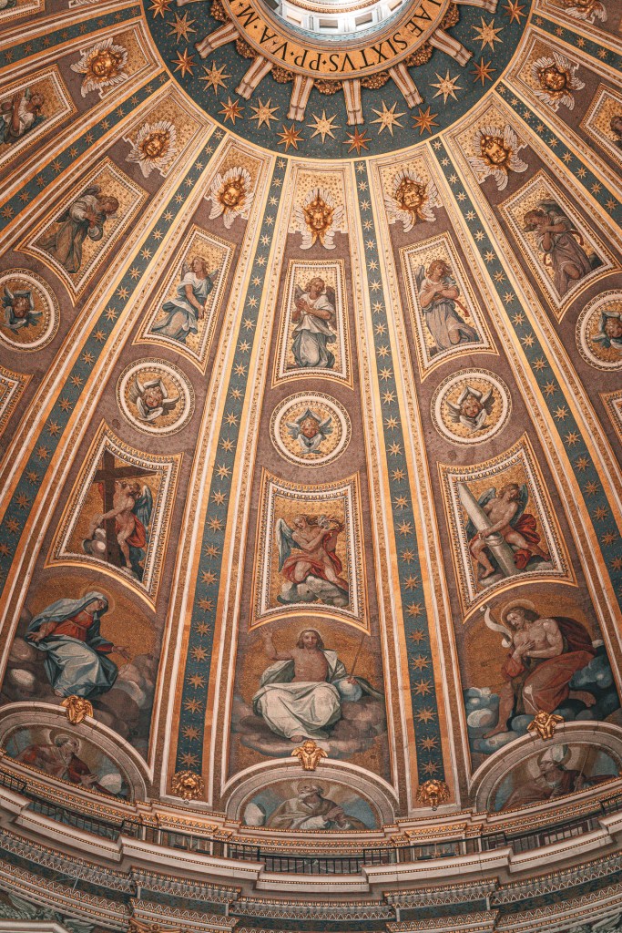 intérieur coupole basilique saint pierre