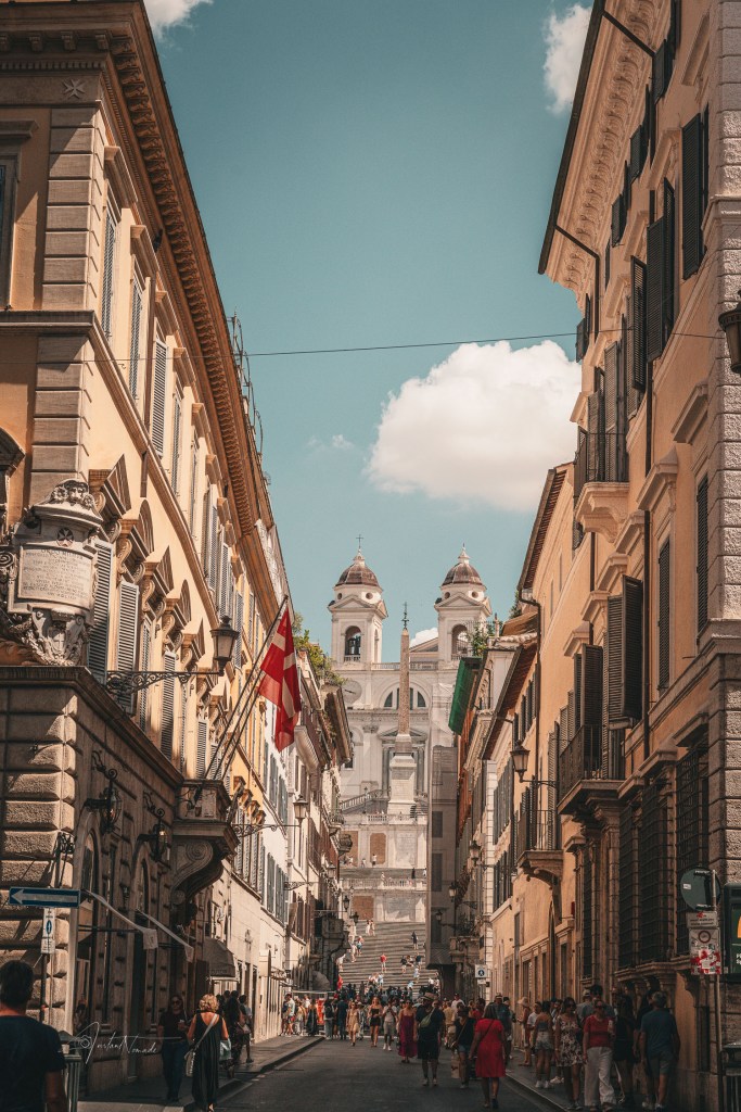 rue piazza de spagna rome