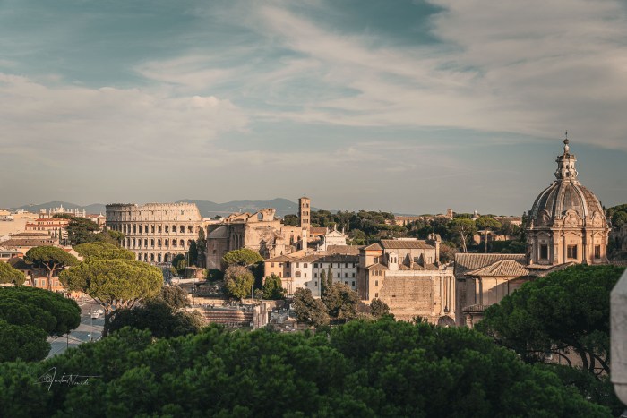 vue depuis monument vittorio emanuel