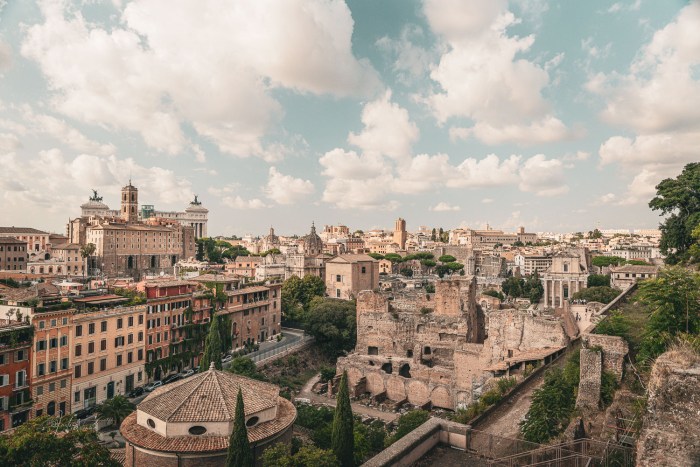 vue mont palatin rome