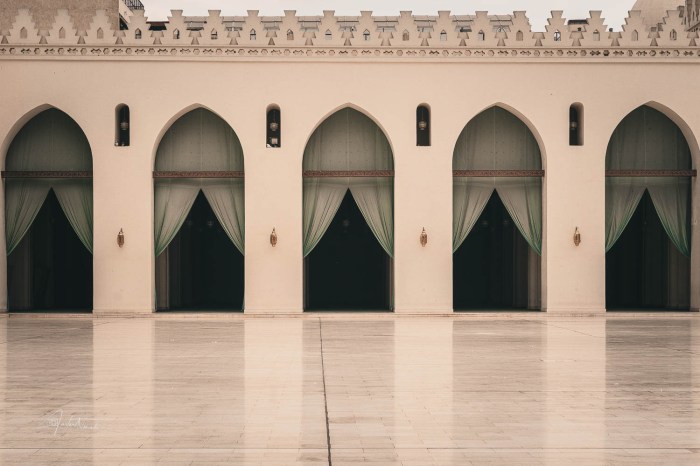 arches de la mosquée al-Hakim bi-Amr Allah