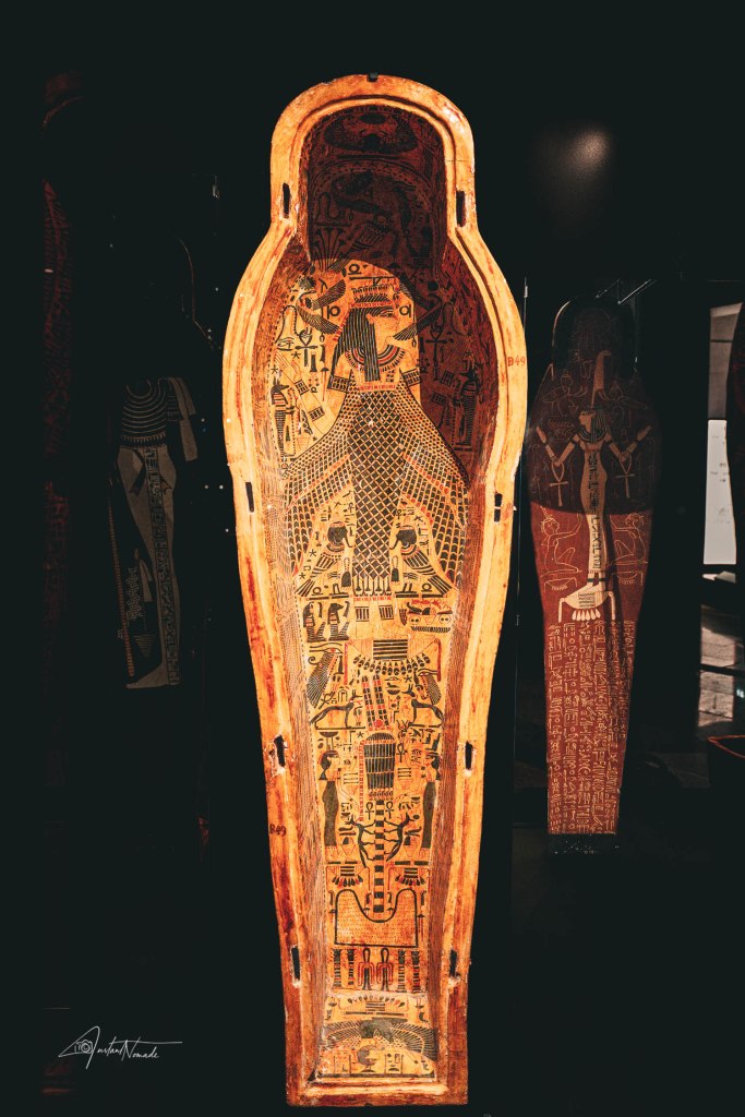 détail intérieur sarcophage