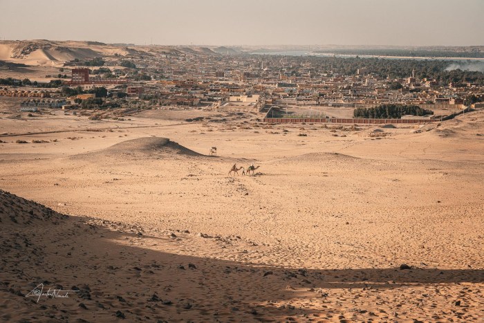 balade mausolee assouan egypte
