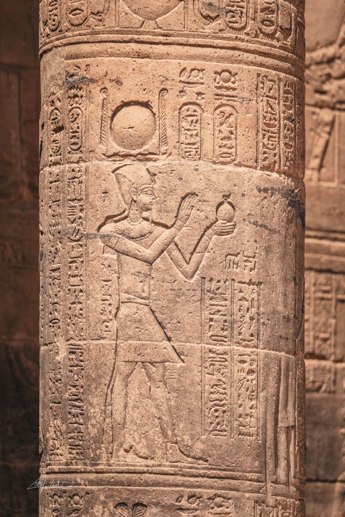 détails temple philae egypte