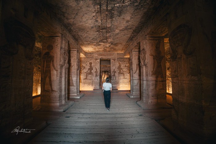 temple deesse nefertari abu simbel egypte