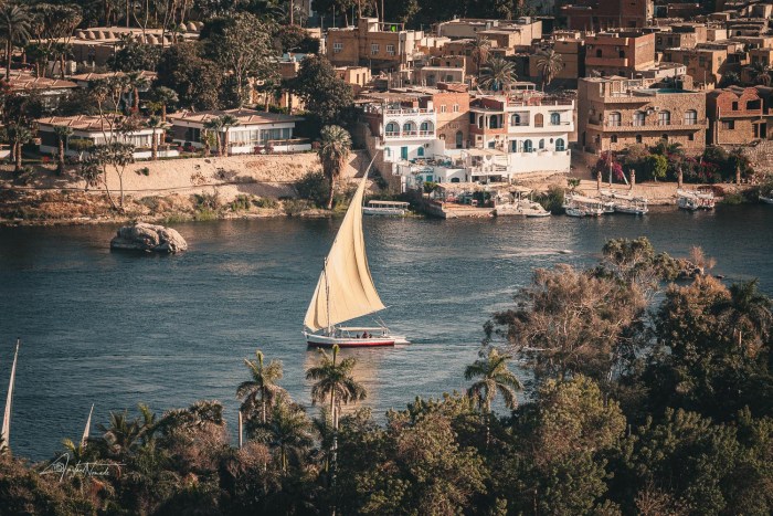 vue assouan egypte